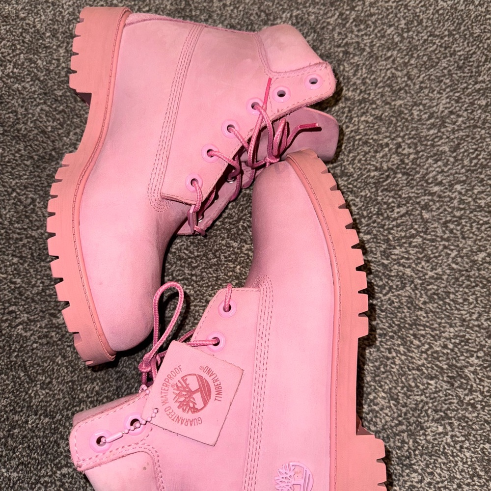 Timberland Women's Pink Boots